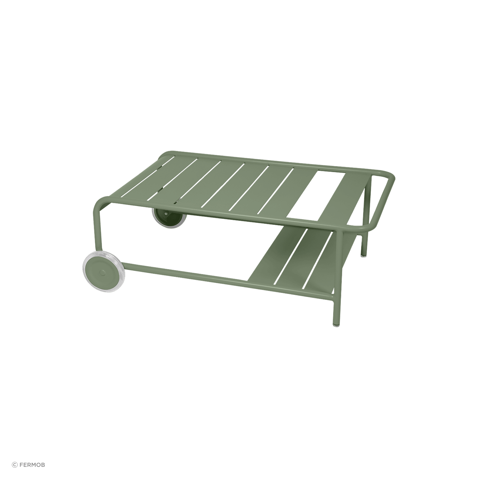 Luxembourg Low Table with Wheels by Fermob gallery detail image