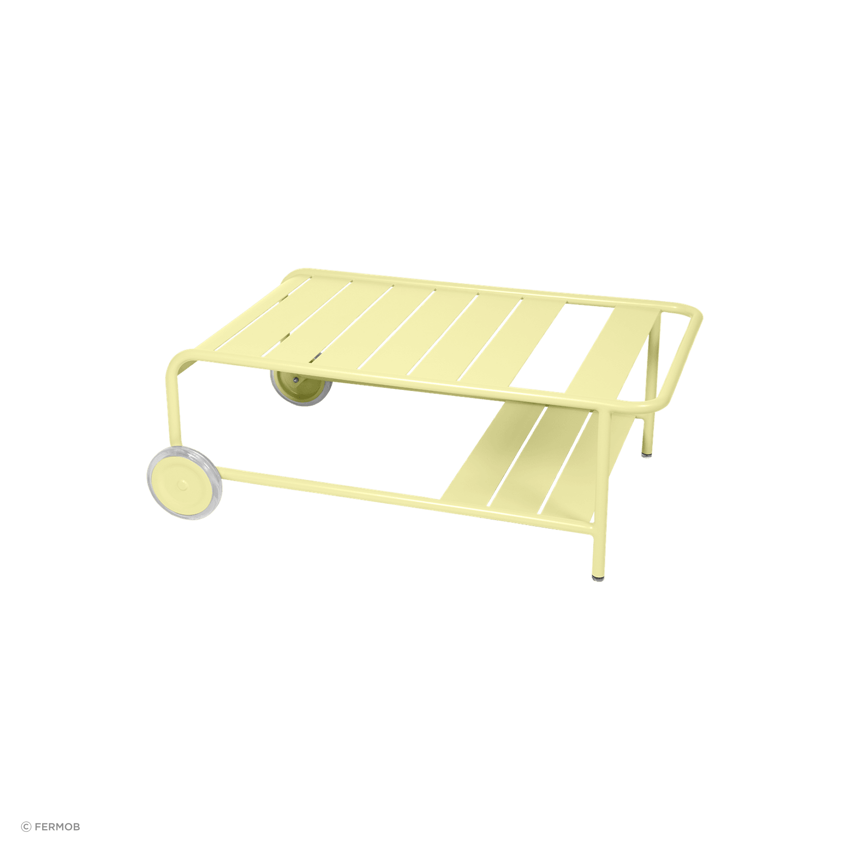 Luxembourg Low Table with Wheels by Fermob gallery detail image