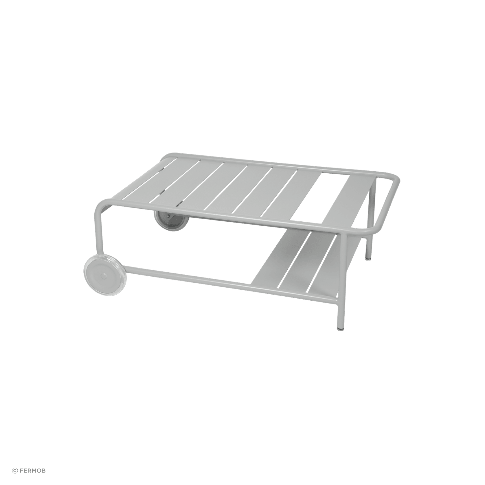 Luxembourg Low Table with Wheels by Fermob gallery detail image