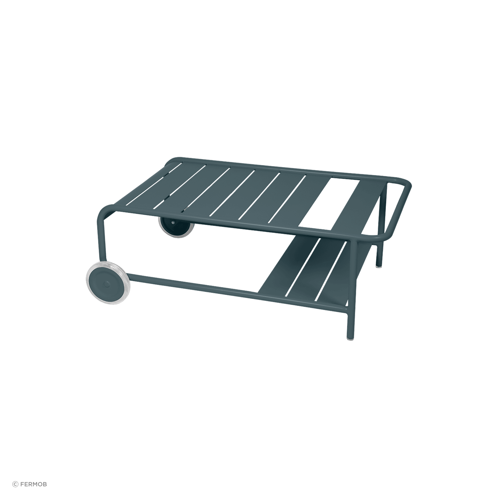 Luxembourg Low Table with Wheels by Fermob gallery detail image