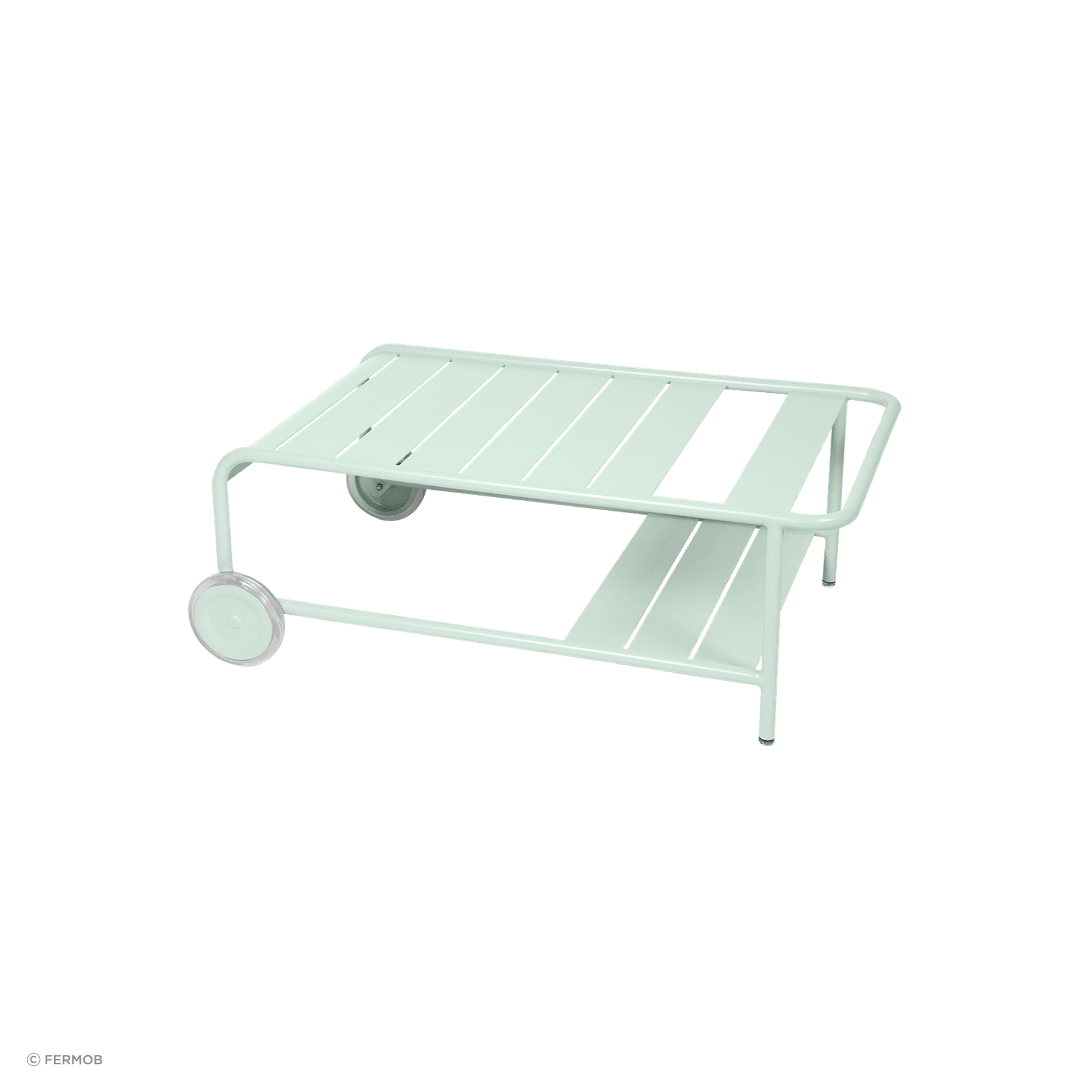 Luxembourg Low Table with Wheels by Fermob gallery detail image