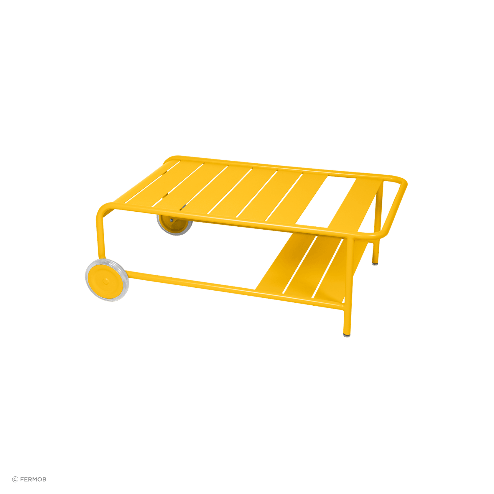 Luxembourg Low Table with Wheels by Fermob gallery detail image