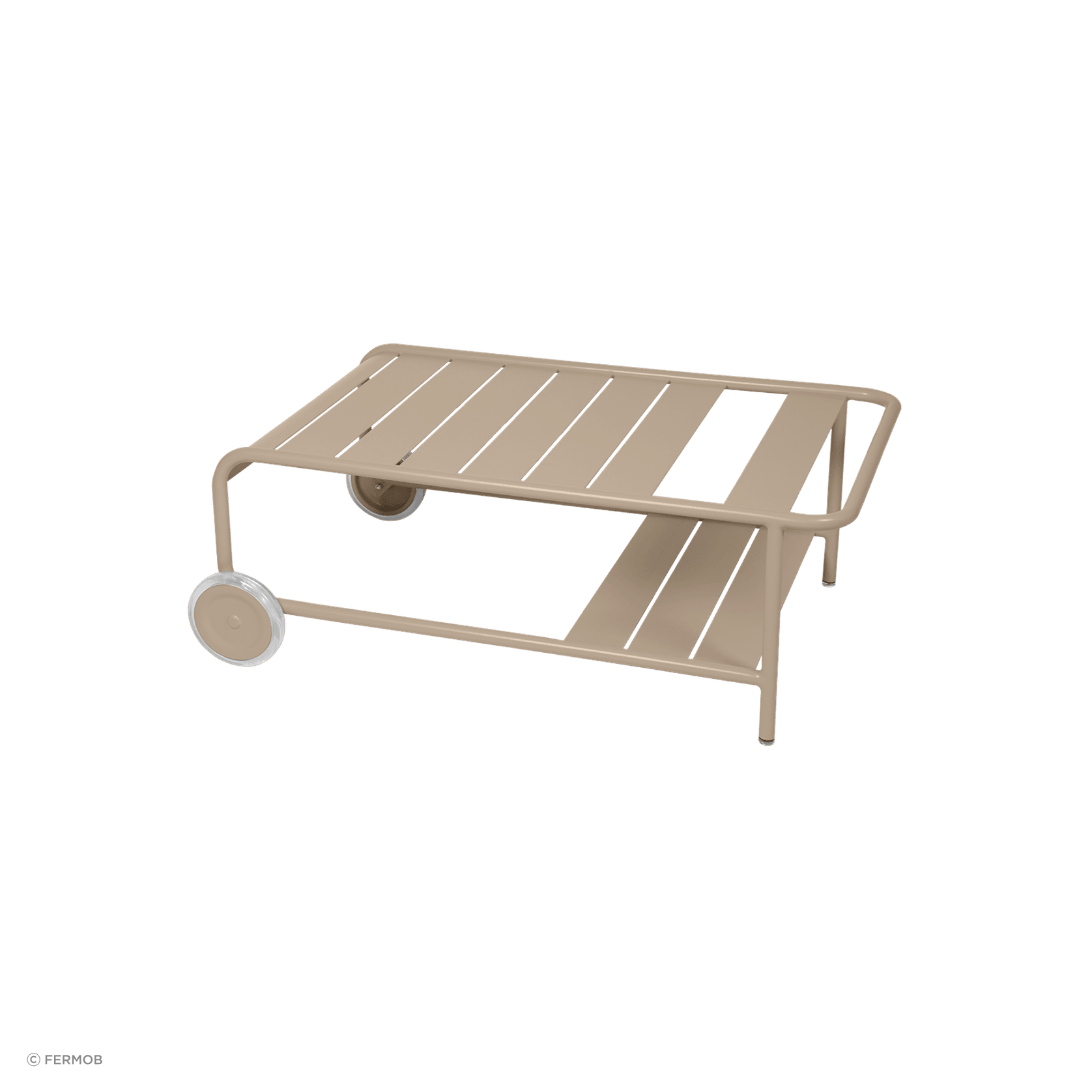 Luxembourg Low Table with Wheels by Fermob gallery detail image