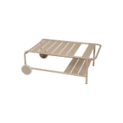 Luxembourg Low Table with Wheels by Fermob gallery detail image