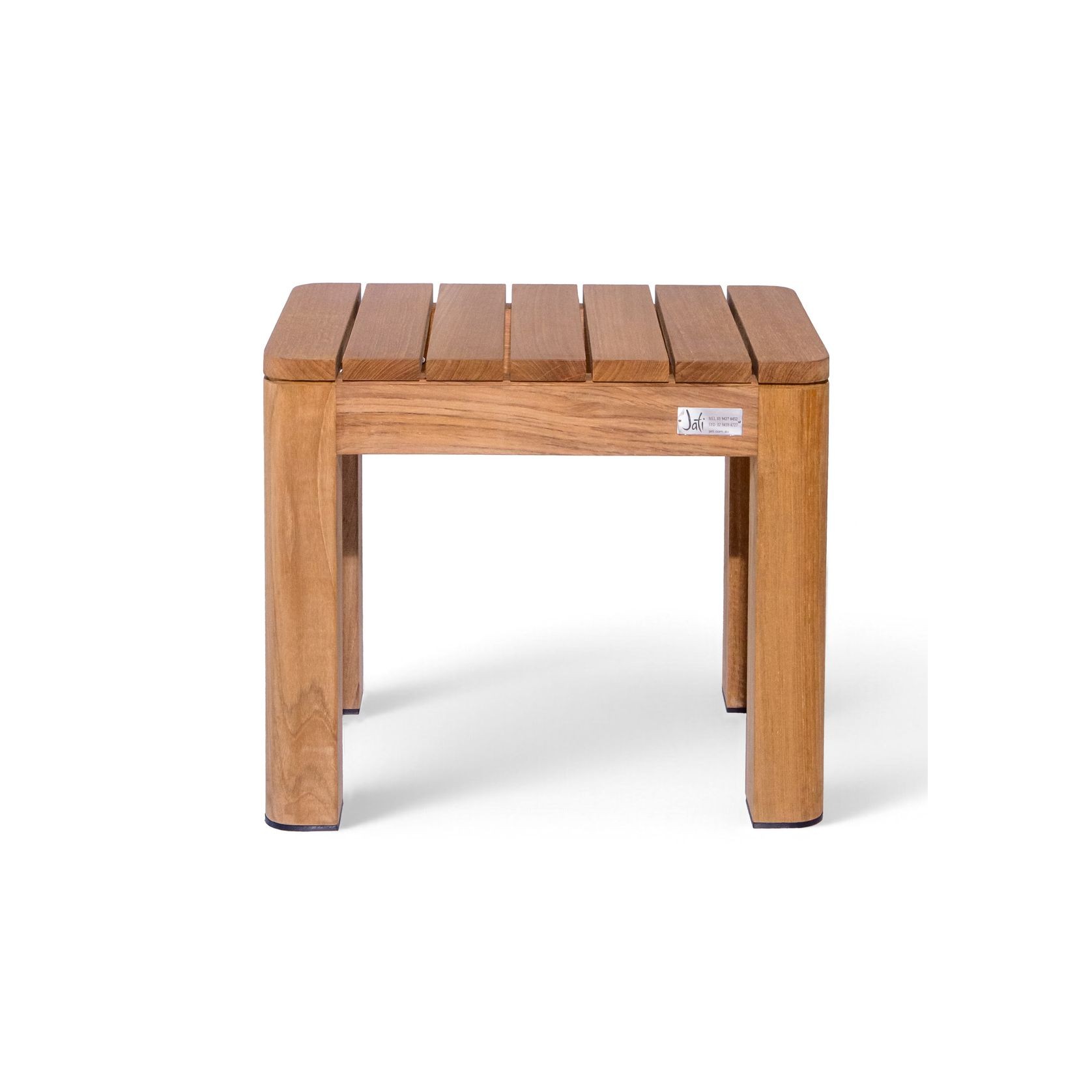 Brunswick Single Teak Bench gallery detail image