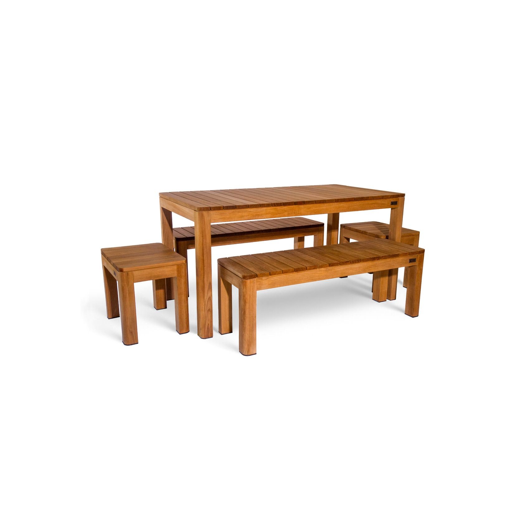 Brunswick Teak Bench gallery detail image