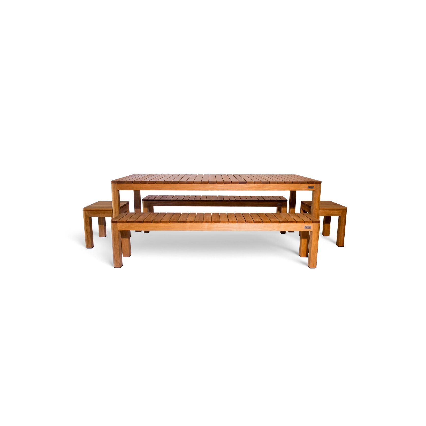 Brunswick Teak Bench gallery detail image