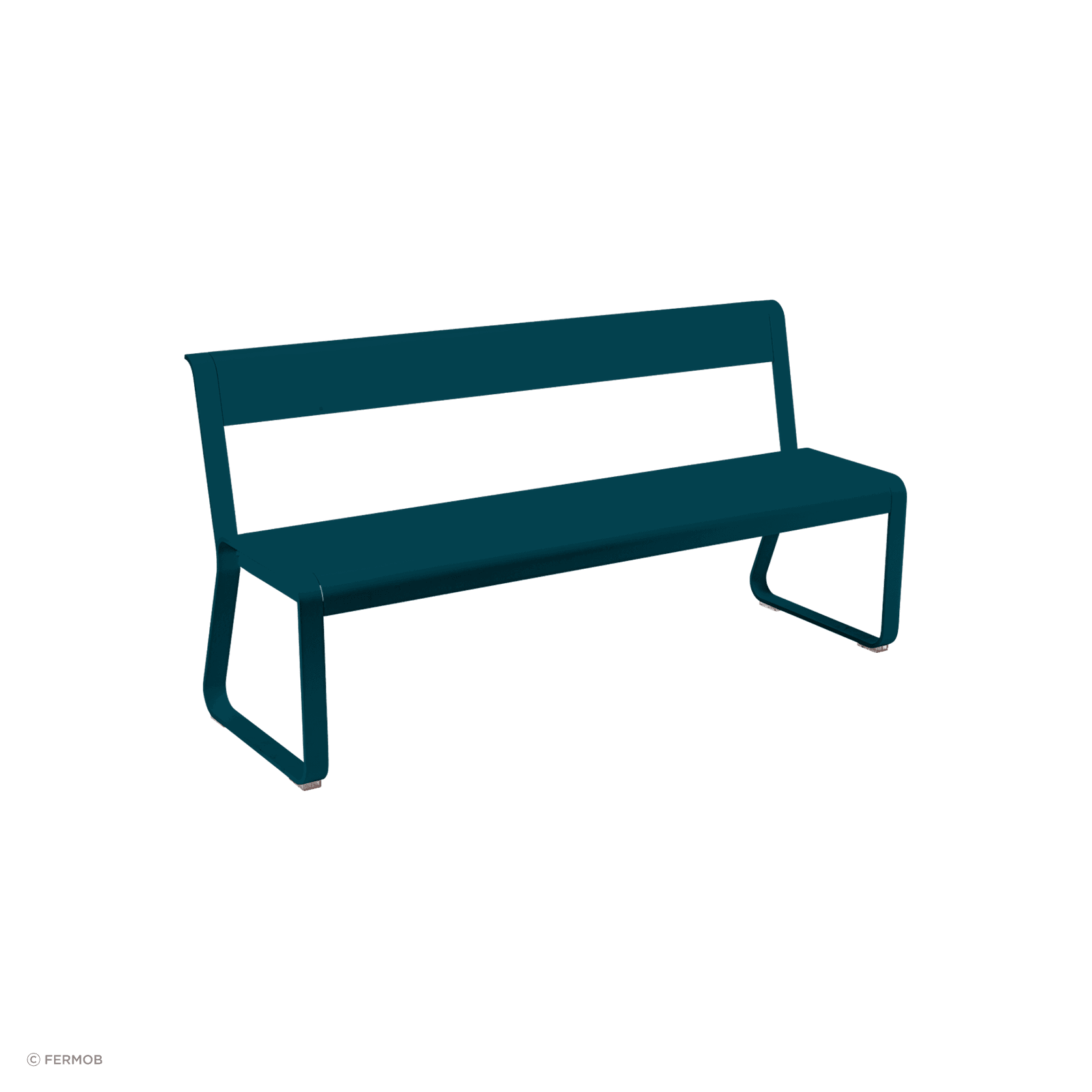 Bellevie Bench with Back by Fermob gallery detail image