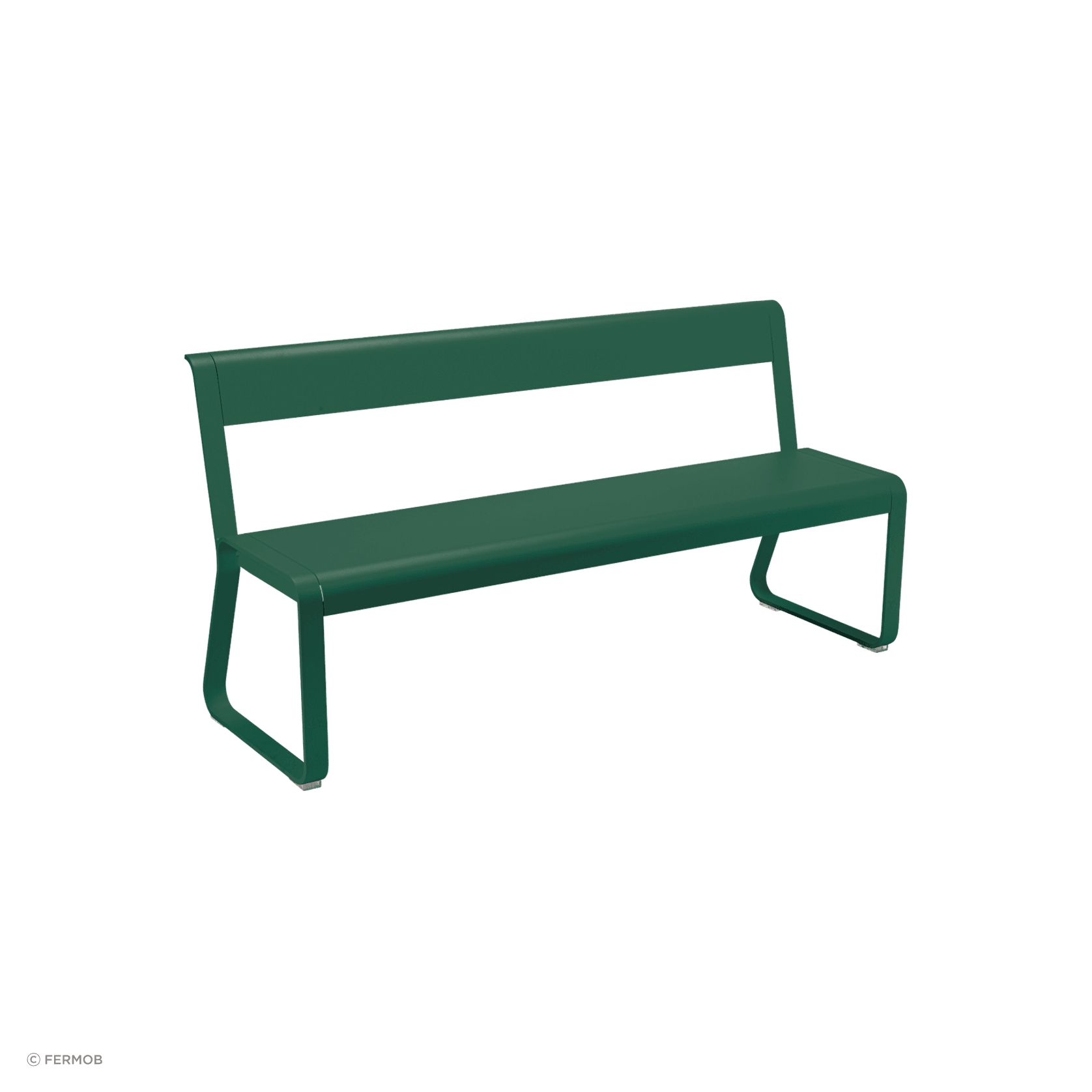 Bellevie Bench with Back by Fermob gallery detail image