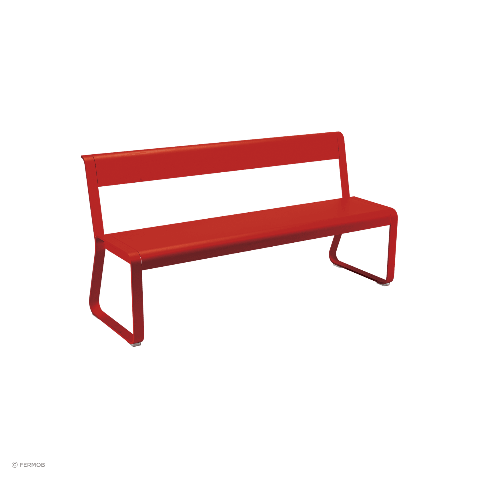 Bellevie Bench with Back by Fermob gallery detail image