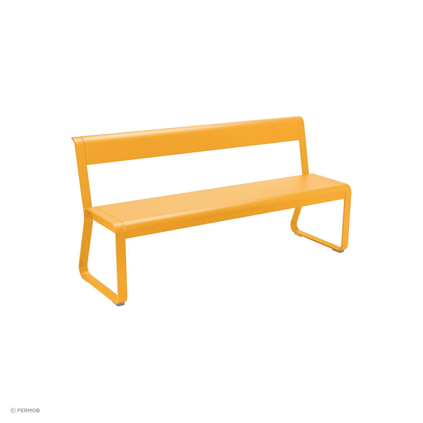 Bellevie Bench with Back by Fermob gallery detail image