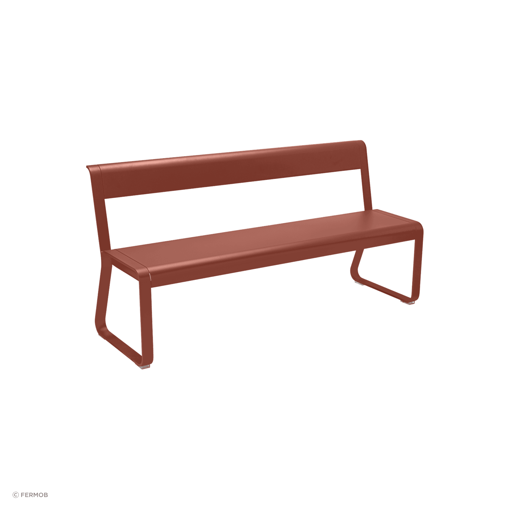 Bellevie Bench with Back by Fermob gallery detail image