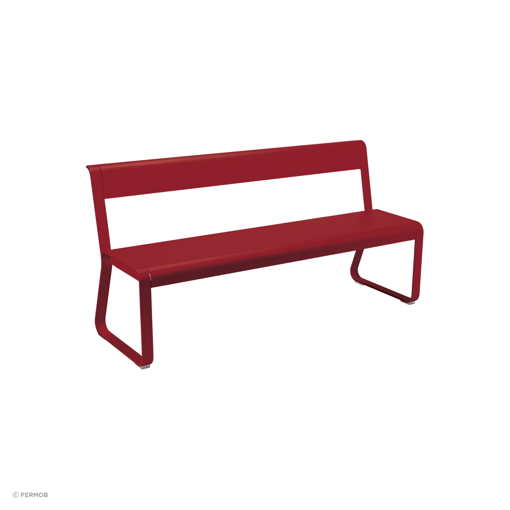 Bellevie Bench with Back by Fermob gallery detail image