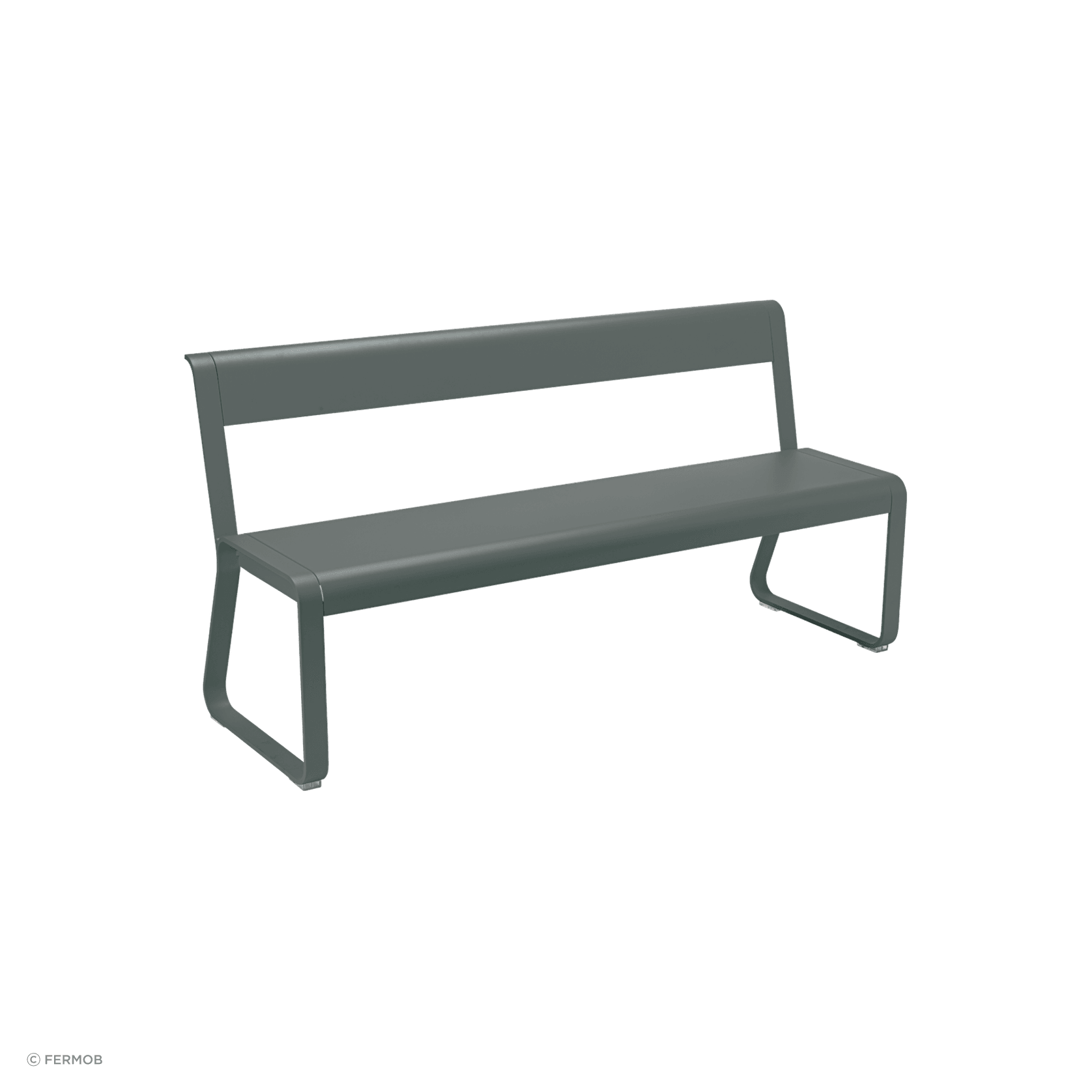 Bellevie Bench with Back by Fermob gallery detail image