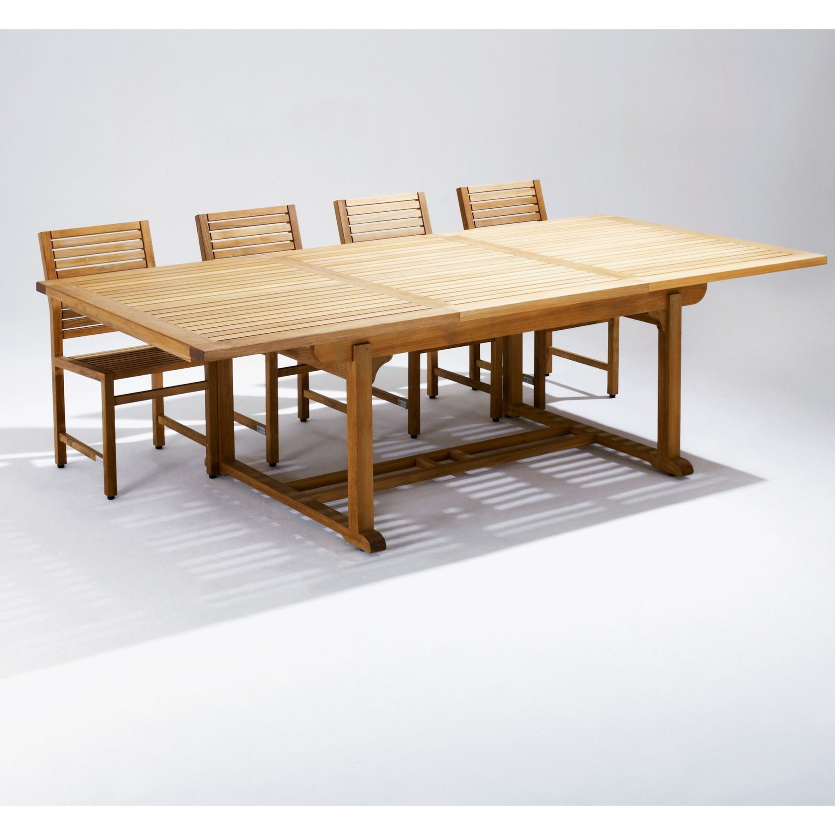 Creswick Teak Extension Table gallery detail image
