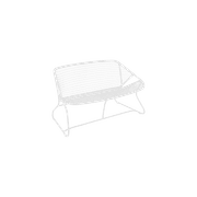 Sixties Bench by Fermob gallery detail image