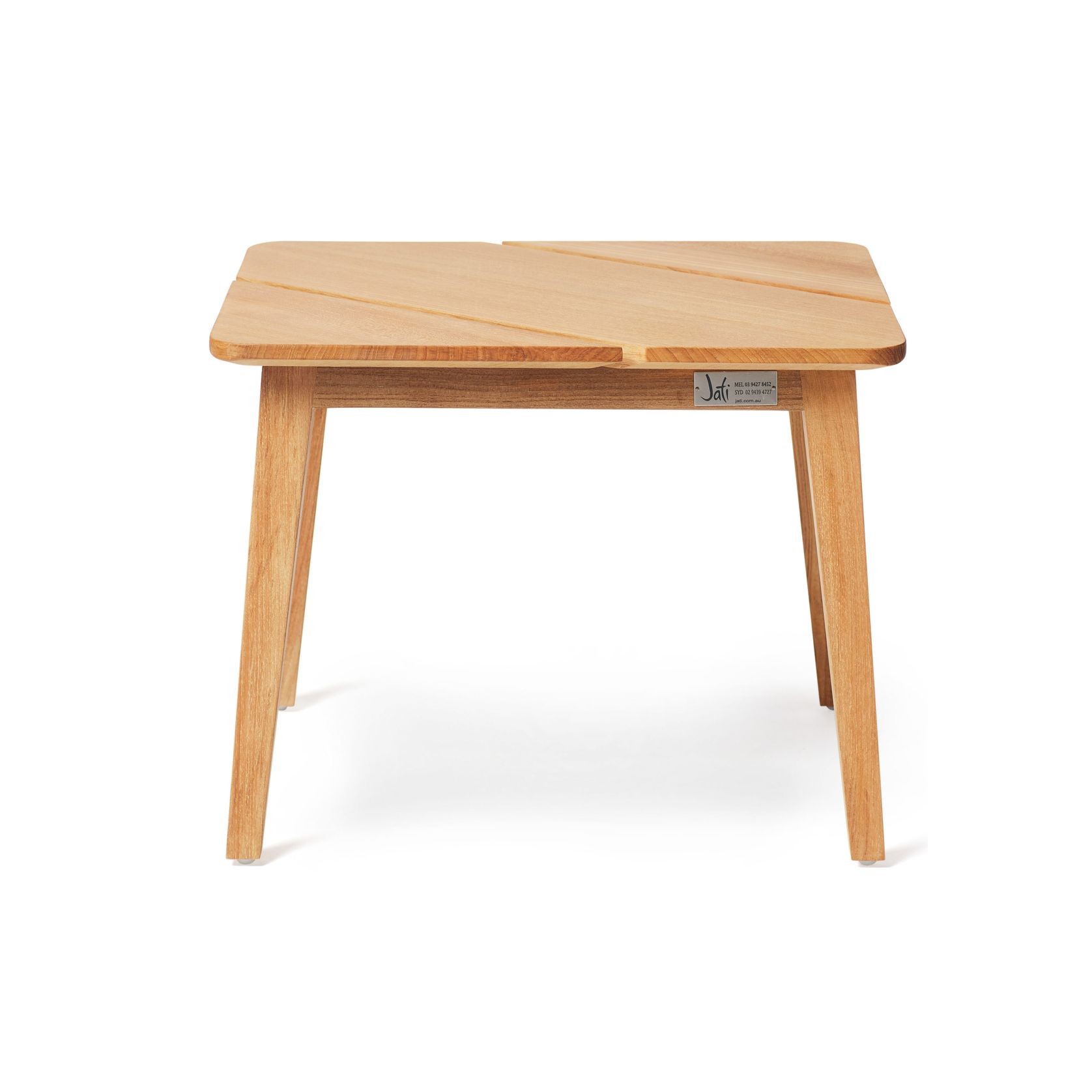 Aero Rectangular Teak Side Table gallery detail image