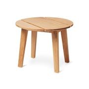 Aero Round Teak Side Table gallery detail image