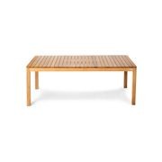 Brunswick Teak Outdoor Dining Table gallery detail image