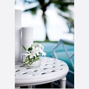 Calcutta 20" Round Cast Top Side Table gallery detail image