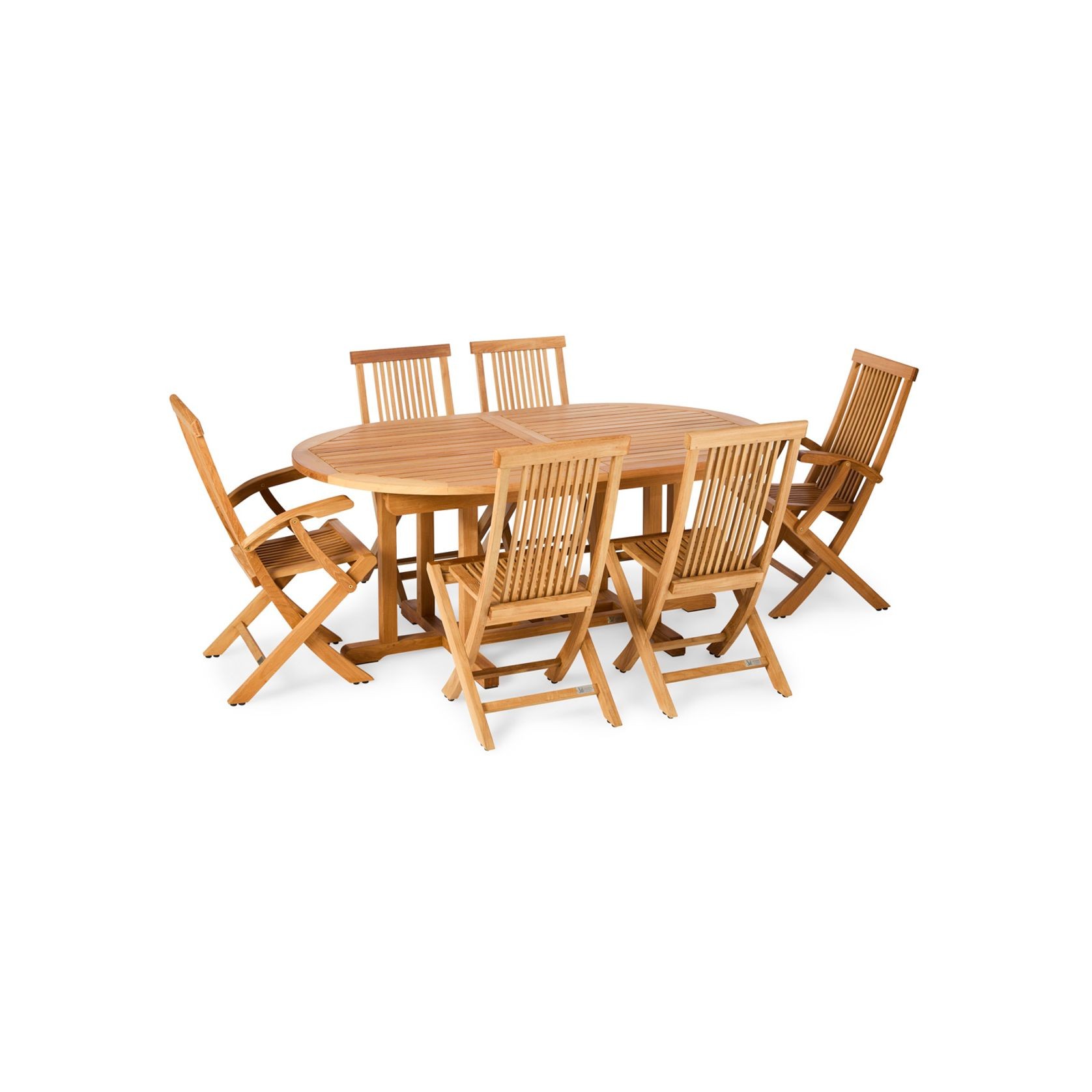 Camden Teak Extension Table gallery detail image