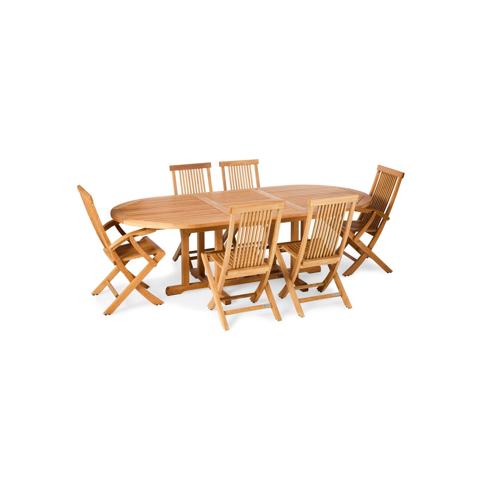 Camden Teak Extension Table gallery detail image
