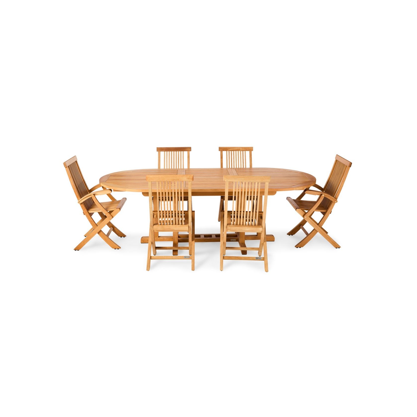 Camden Teak Extension Table gallery detail image
