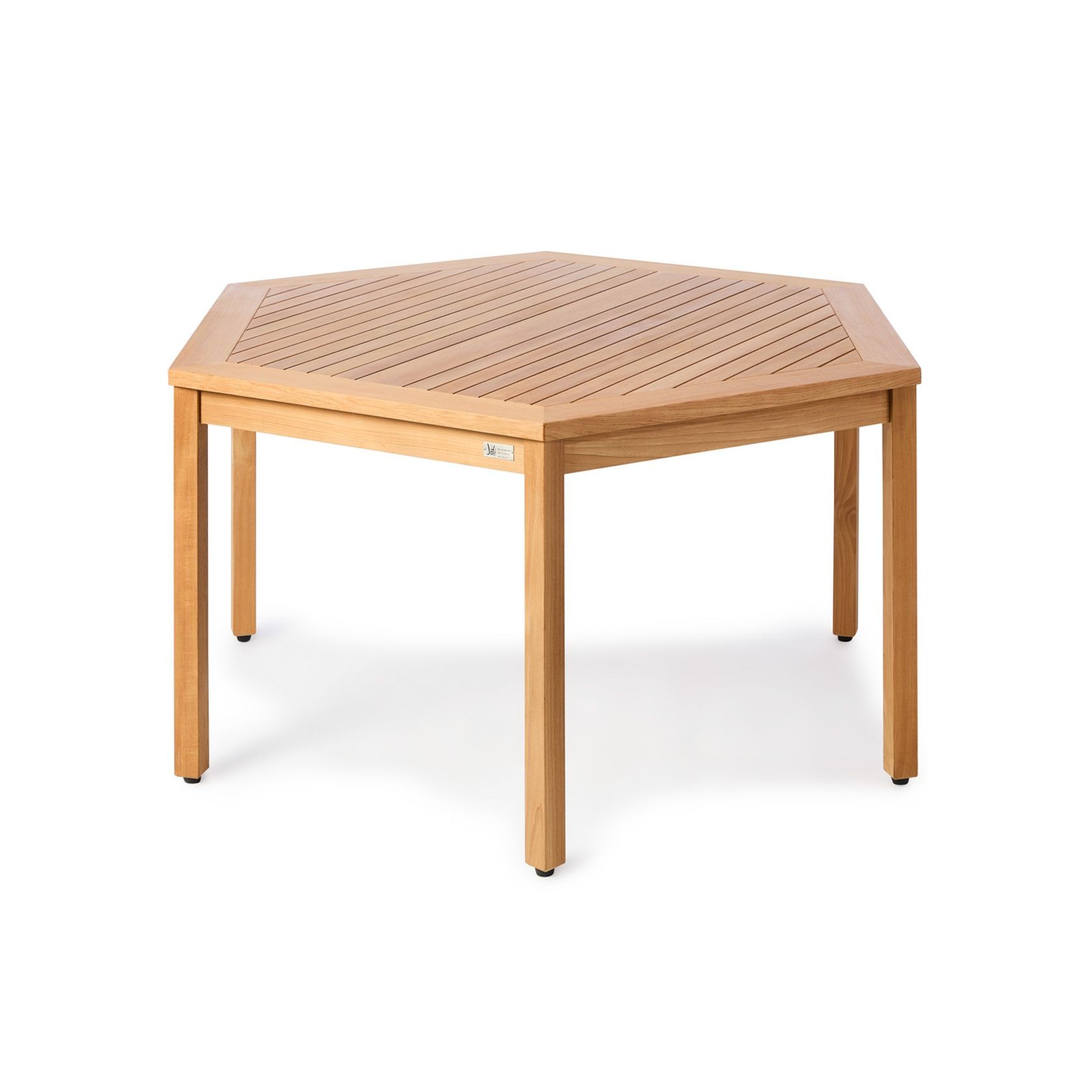 Cumberland Teak Hexagonal Table gallery detail image