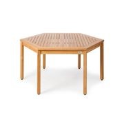 Cumberland Teak Round Table gallery detail image
