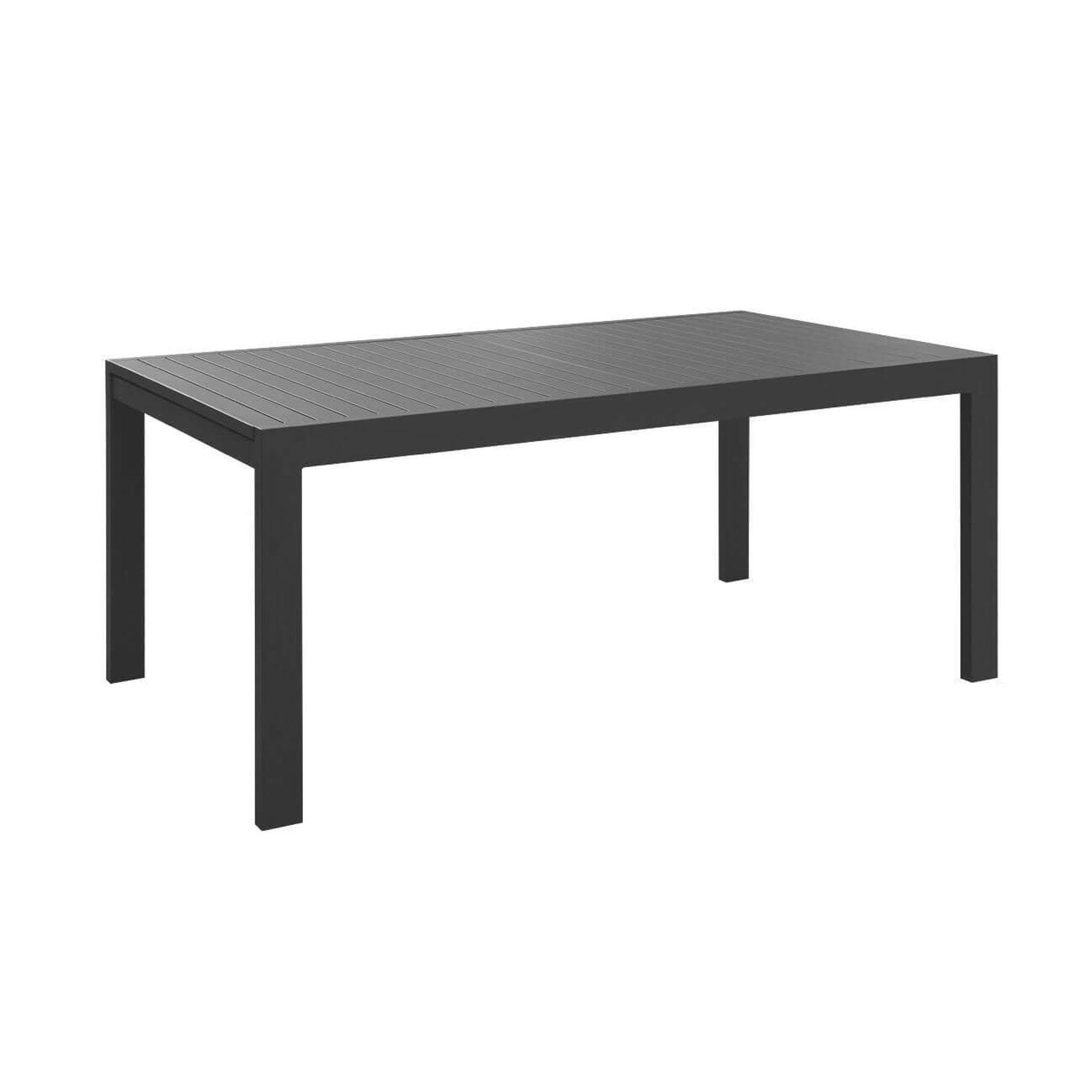 Cumulus Aluminium Outdoor Patio Extension Dining Table 180-240 X 100cm gallery detail image