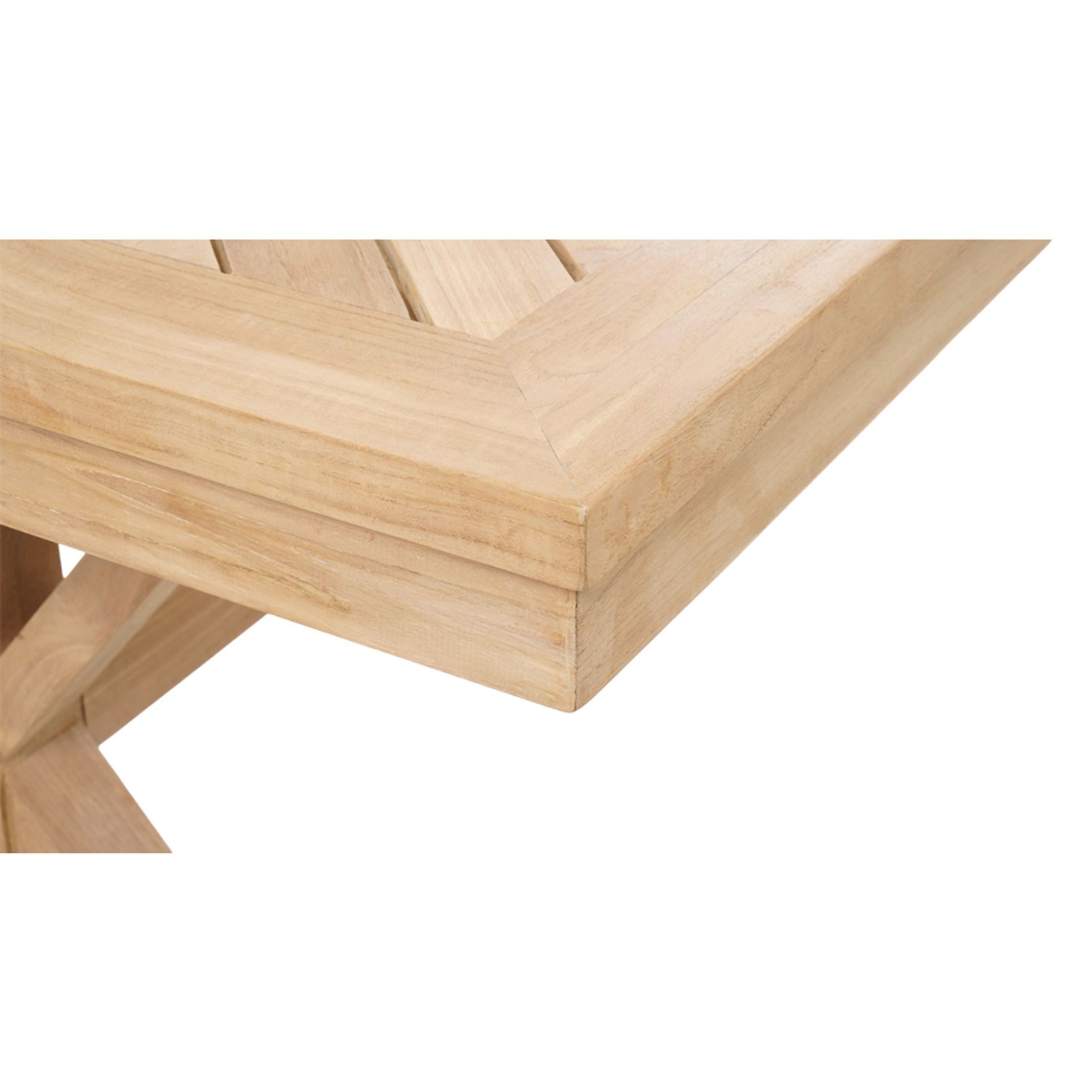 Darlington Outdoor 2.5m Teak Timber Table gallery detail image