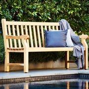 Durham Teak Bench gallery detail image