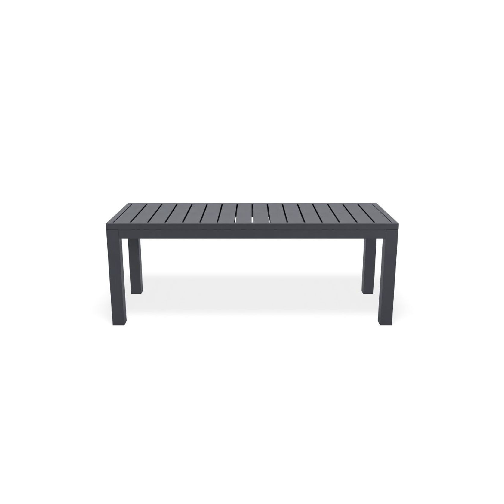 Halki Bench Seat - Outdoor - 120cm - Charcoal gallery detail image