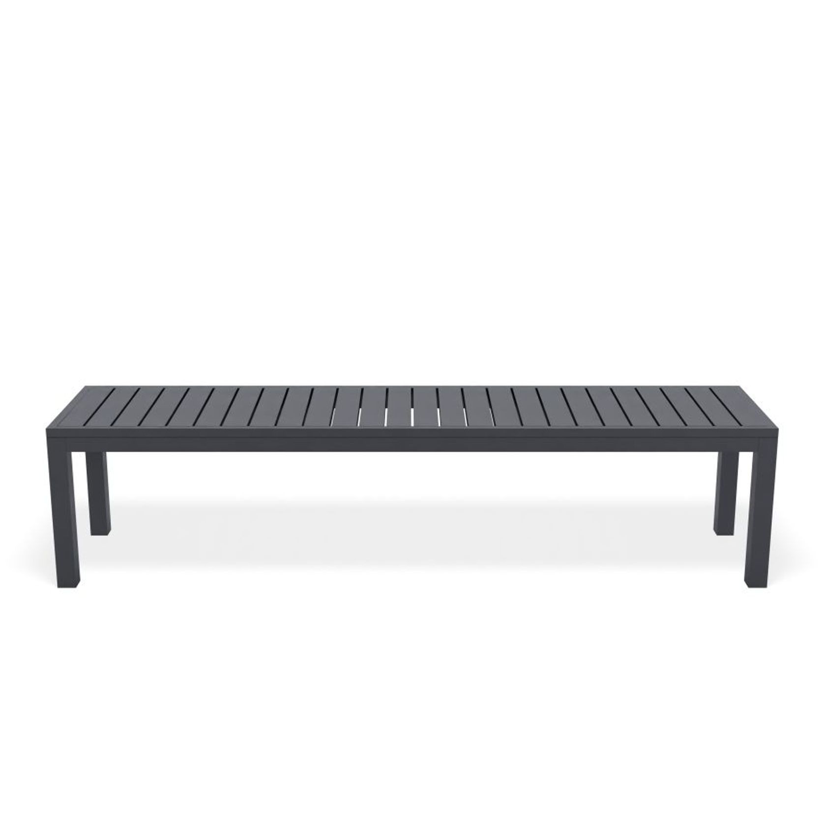 Halki Bench Seat - Outdoor - 190cm - Charcoal gallery detail image