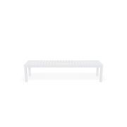 Halki Bench Seat - Outdoor - 190cm - White gallery detail image
