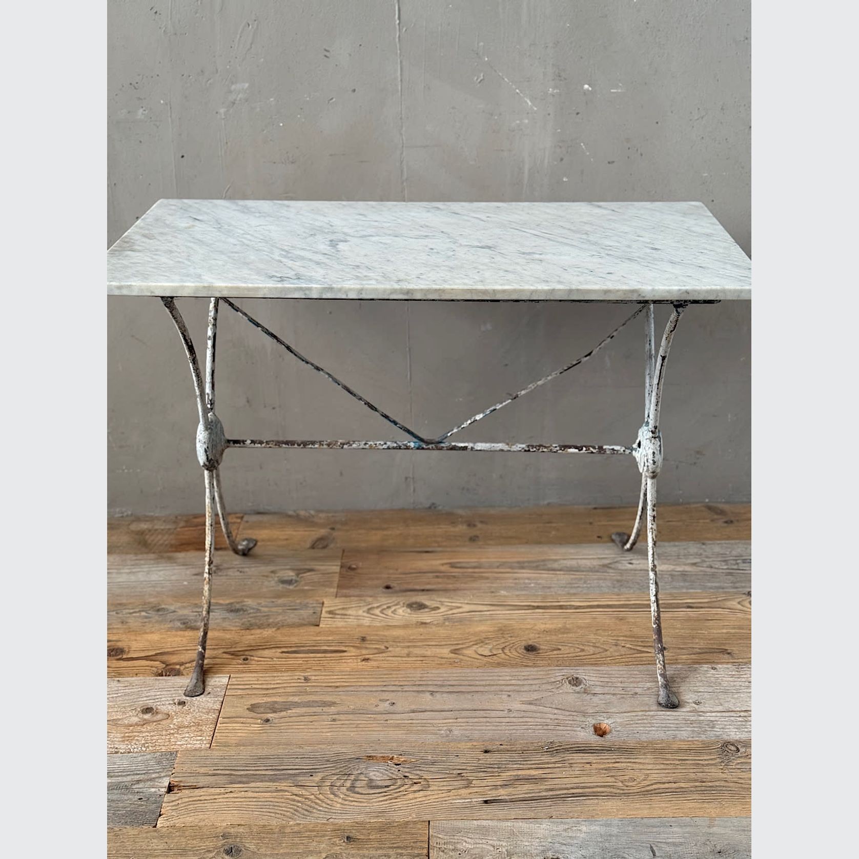 Antique French Iron Bistro Table gallery detail image