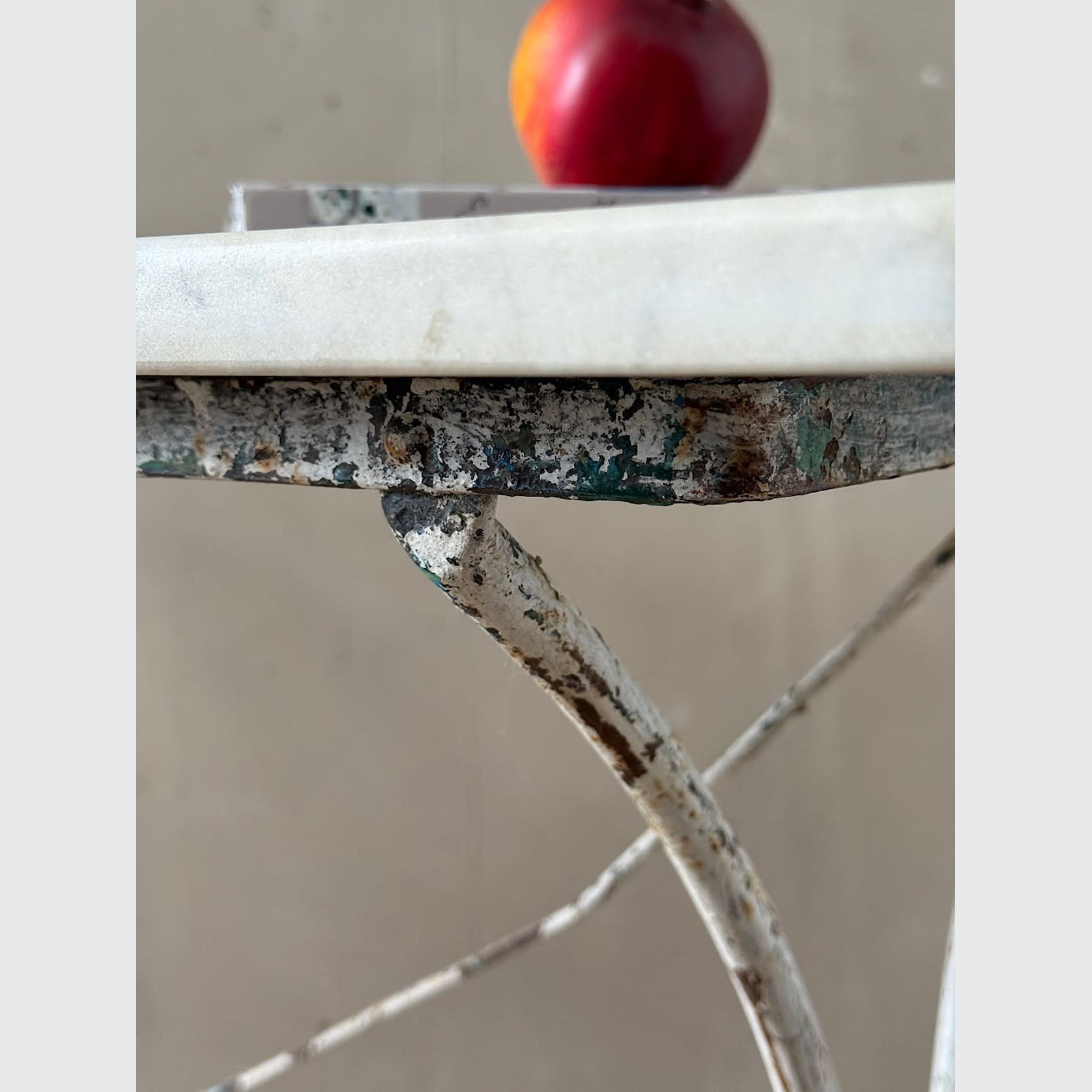Antique French Iron Bistro Table gallery detail image