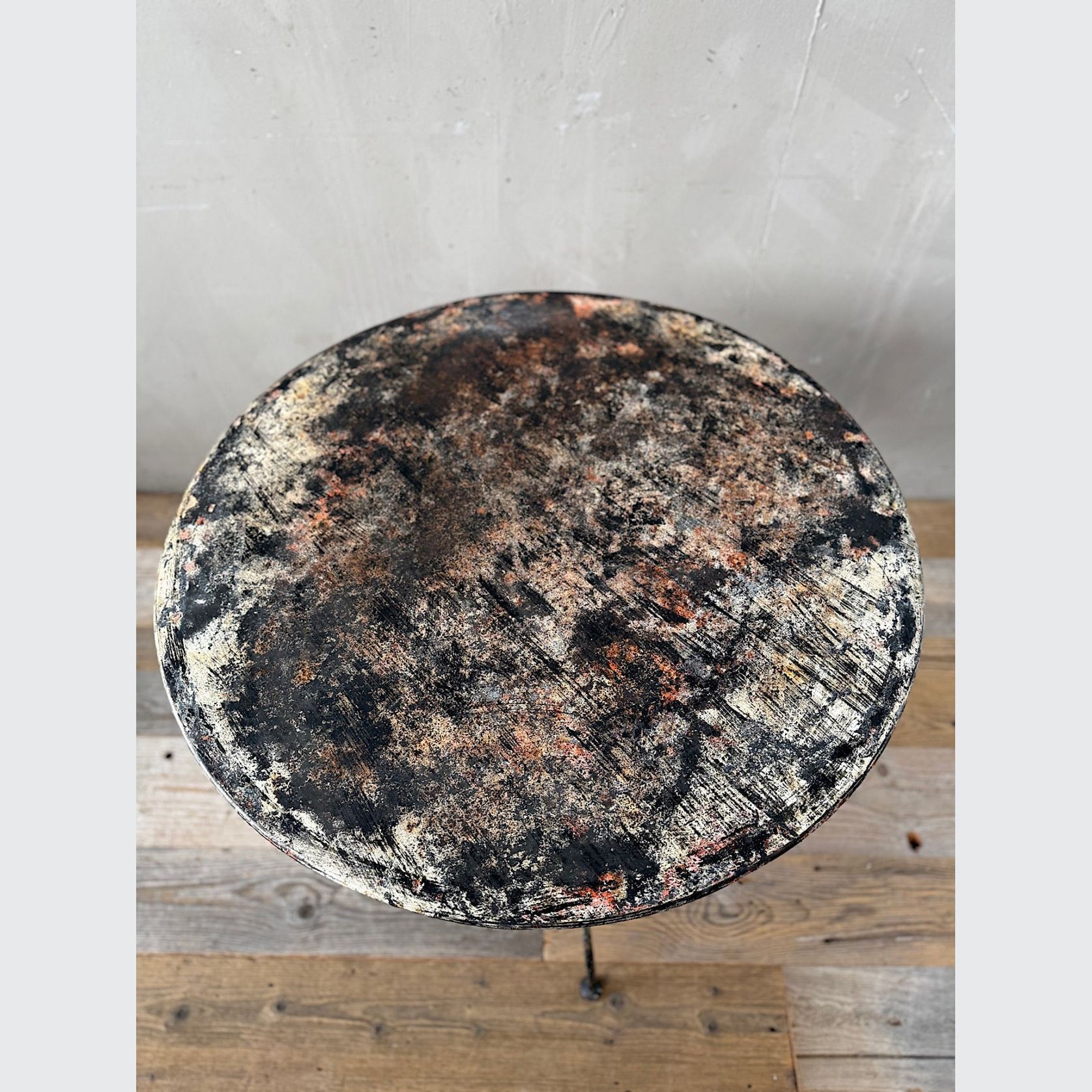 Antique French Iron Garden Table gallery detail image