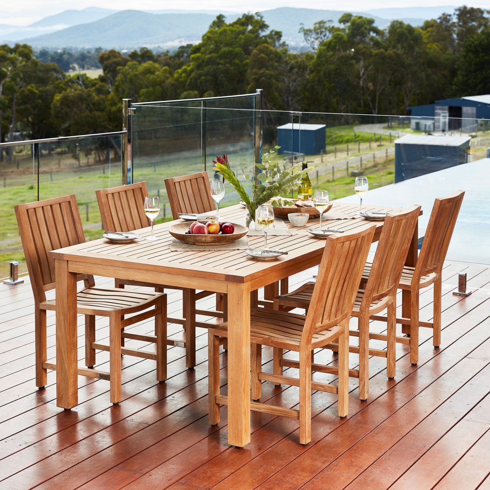 Creswick Teak Table gallery detail image