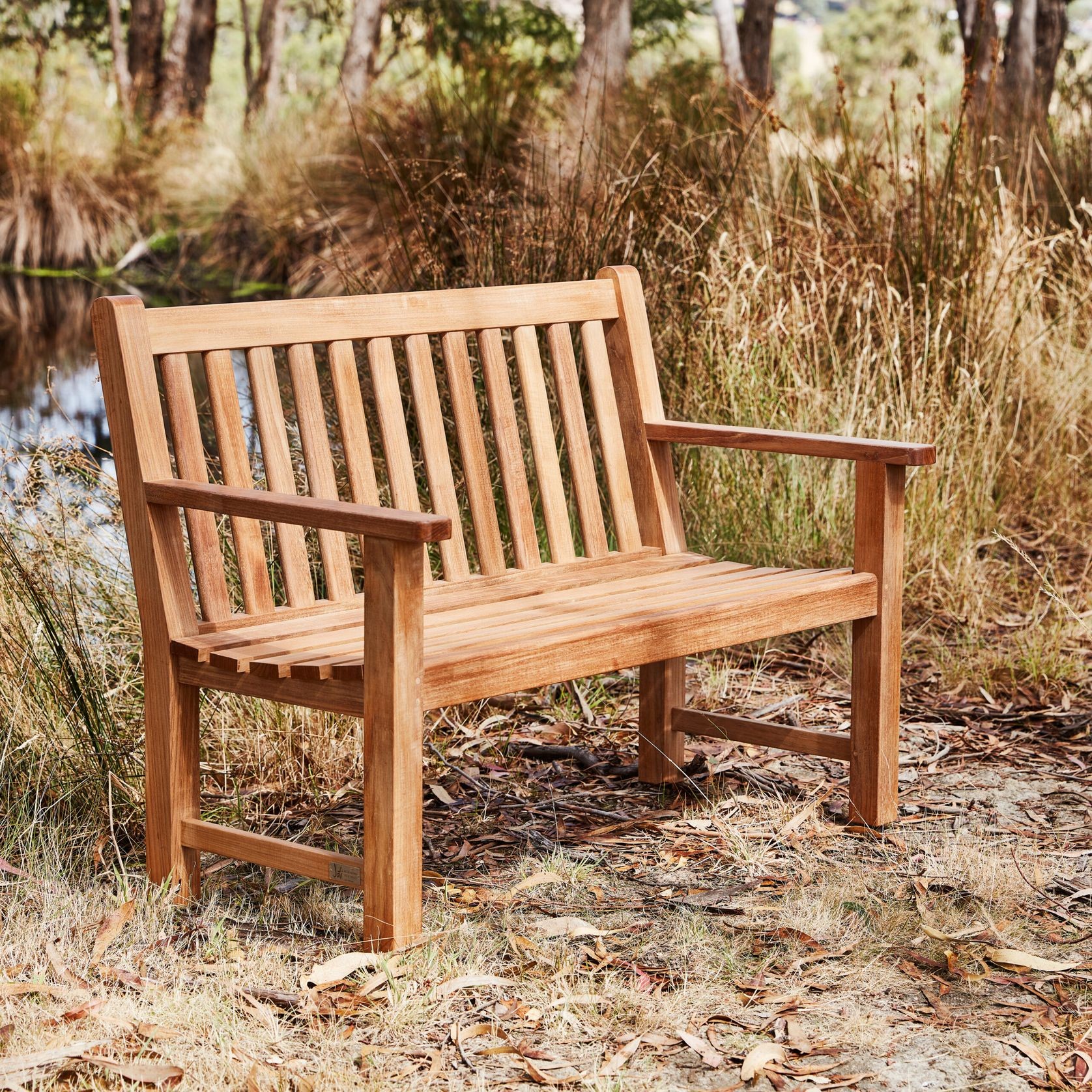 New Hampshire Teak Bench gallery detail image