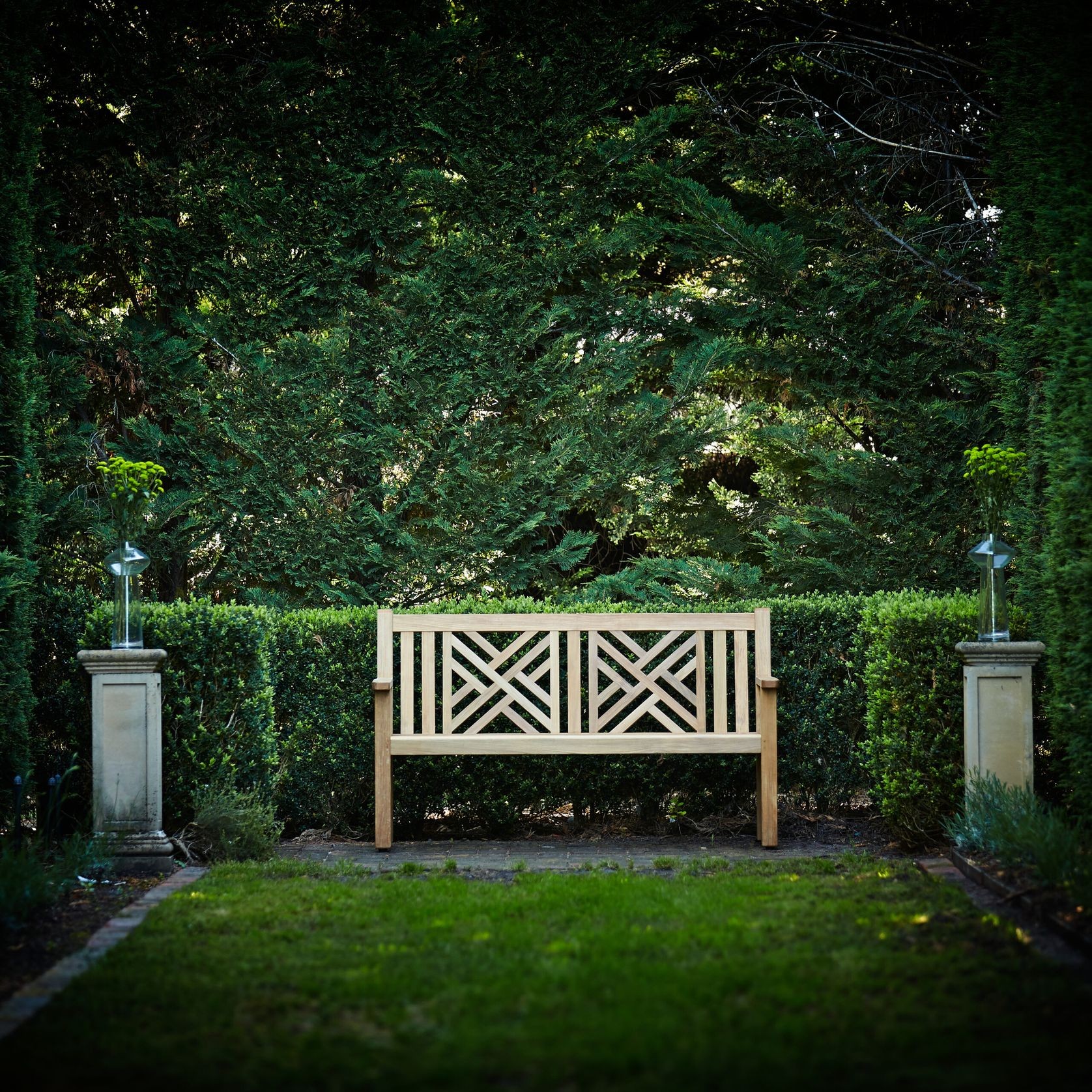 Surrey Teak Bench gallery detail image