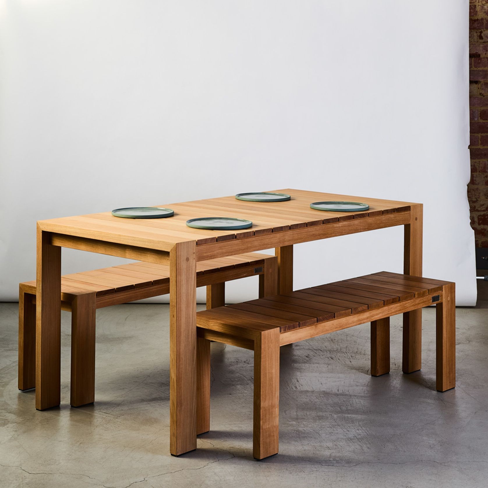 Barcelona Teak Table gallery detail image