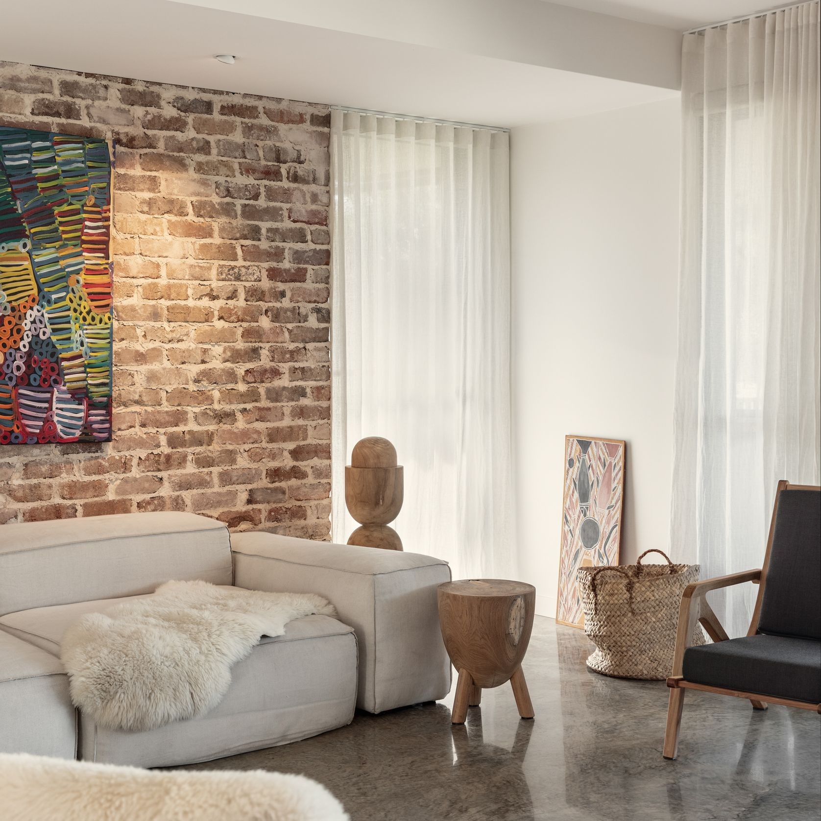Jupiter Teak Tri-Leg Coffee Table gallery detail image