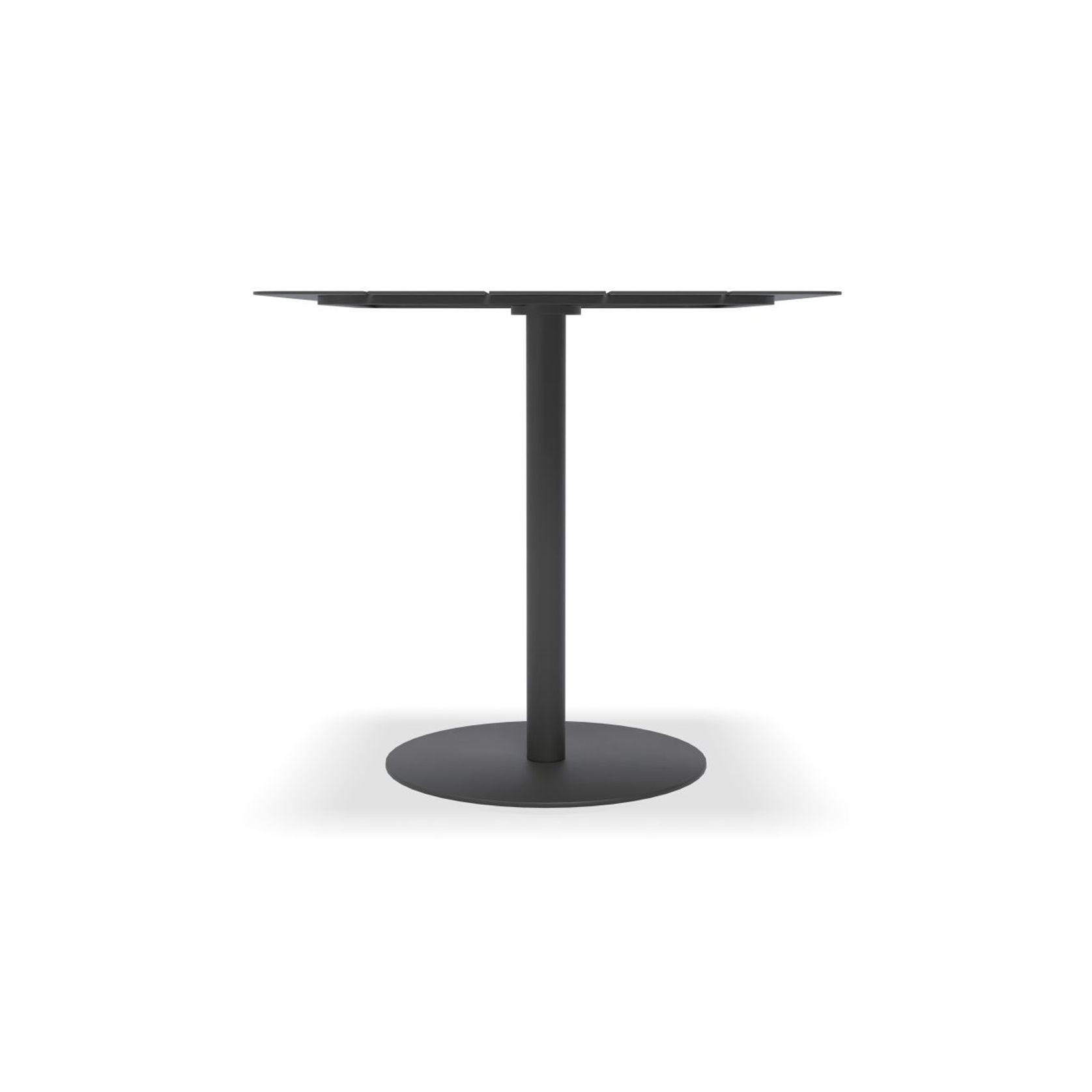 Roku Cafe Table - Outdoor - Charcoal - 65 x 65cm Table Top gallery detail image