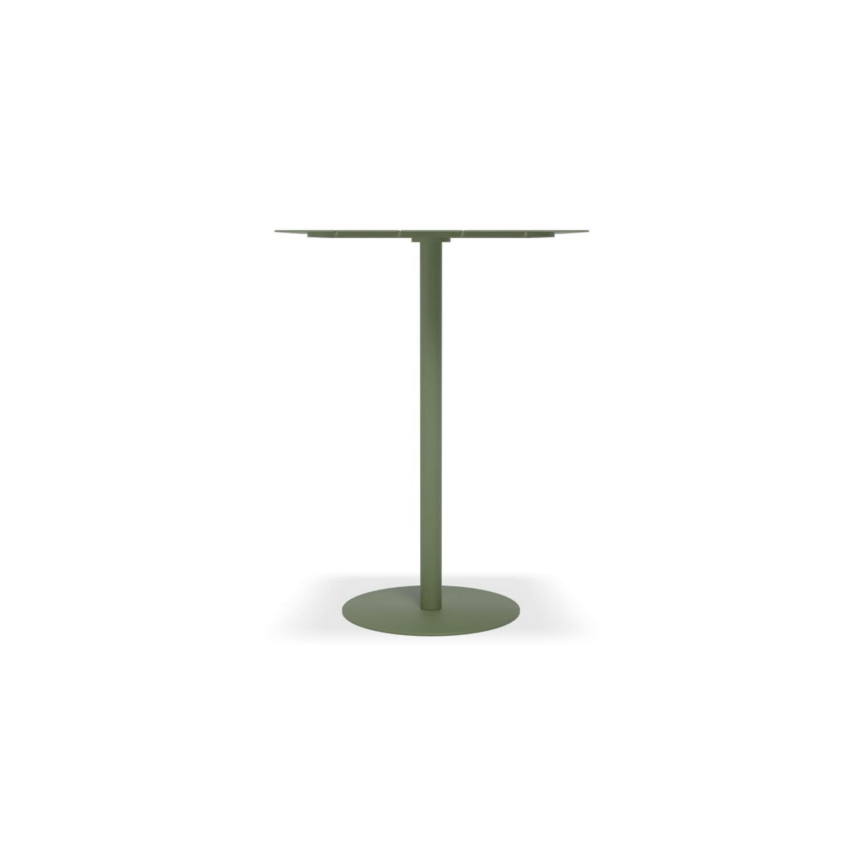 Roku High Bar Table - Outdoor - Eucalyptus Green - 65 x 65cm Table Top gallery detail image