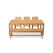 Valencia Teak Bench gallery detail image