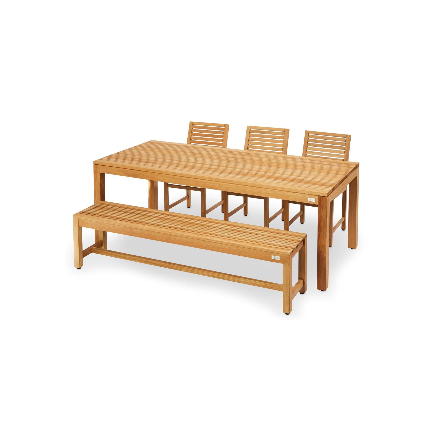 Valencia Teak Bench gallery detail image
