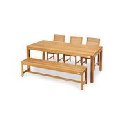 Valencia Teak Bench gallery detail image