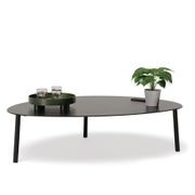 Cetara Coffee Table - Black - Large gallery detail image