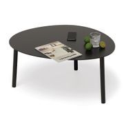 Cetara Coffee Table - Black - Medium gallery detail image